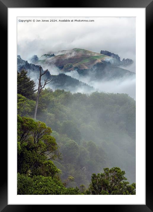 After the Storm in the Tasman National Park Framed Mounted Print by Jon Jones