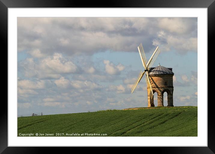 Chesterton Windmill Framed Mounted Print by Jon Jones