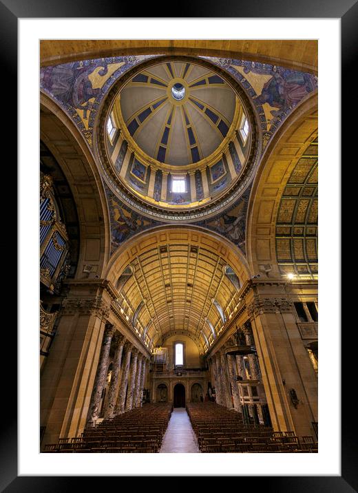 The Birmingham Oratory Framed Mounted Print by Jon Jones