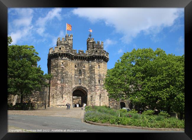 Lancaster Castle Framed Print by Andrew Bell