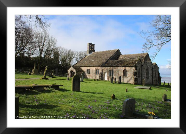 St Peter's Church Framed Mounted Print by Andrew Bell