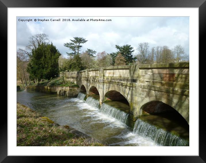 Compton Verney, Warwickshire Framed Mounted Print by Stephen Carvell