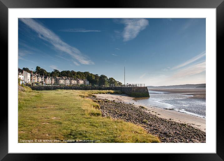 Arnside Framed Mounted Print by Liz Withey