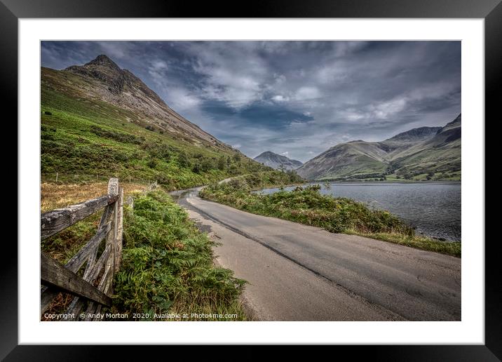 Wasdale Head Framed Mounted Print by Andy Morton