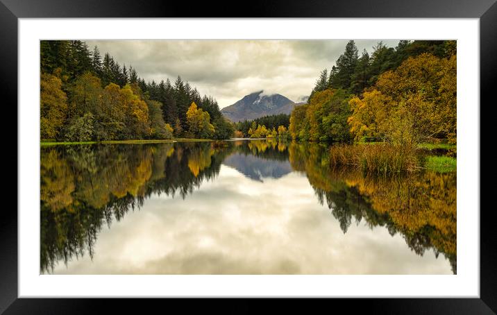 Loch Lochan Framed Mounted Print by Craig Breakey