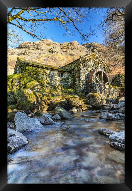 The Hidden Watermill Framed Print by James Marsden