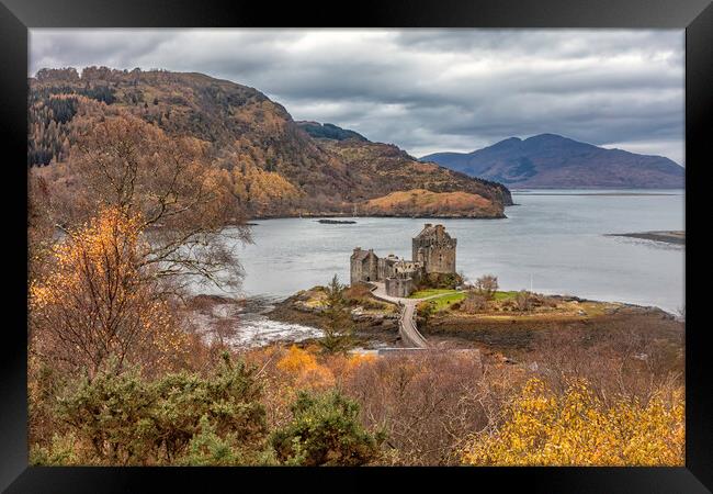 Eilean Donan at Autumn Framed Print by James Marsden