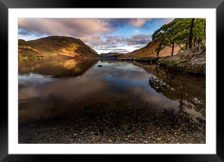 Crummock Water  Framed Mounted Print by James Marsden