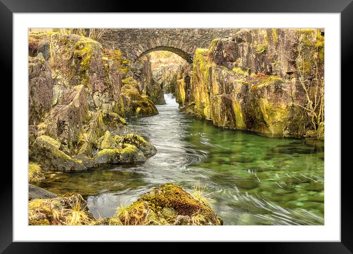 Tranquility at Emerald Bridge Framed Mounted Print by James Marsden