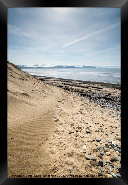 Newborough beach Framed Print by North Wales Photography