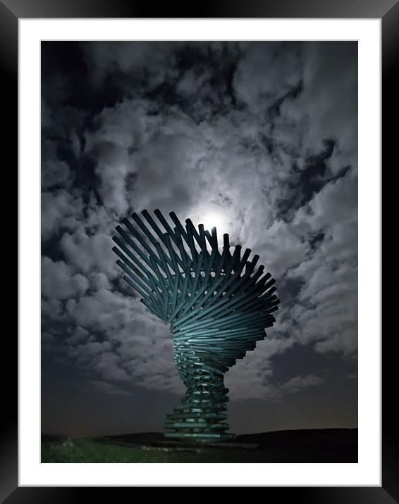 Singing Ringing Tree Moon Framed Mounted Print by Pete Collins