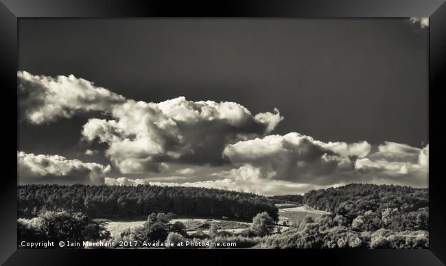 Clear View over Bradgate Park Framed Print by Iain Merchant
