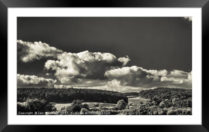 Clear View over Bradgate Park Framed Mounted Print by Iain Merchant