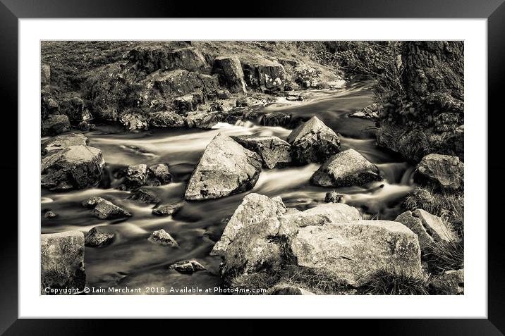 Stream of Consciousness Framed Mounted Print by Iain Merchant