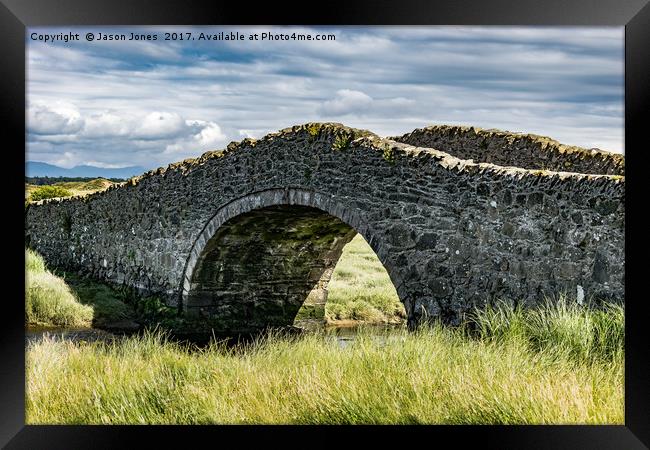 Eighteenth Century Bridge on Isle of Anglesey Framed Print by Jason Jones