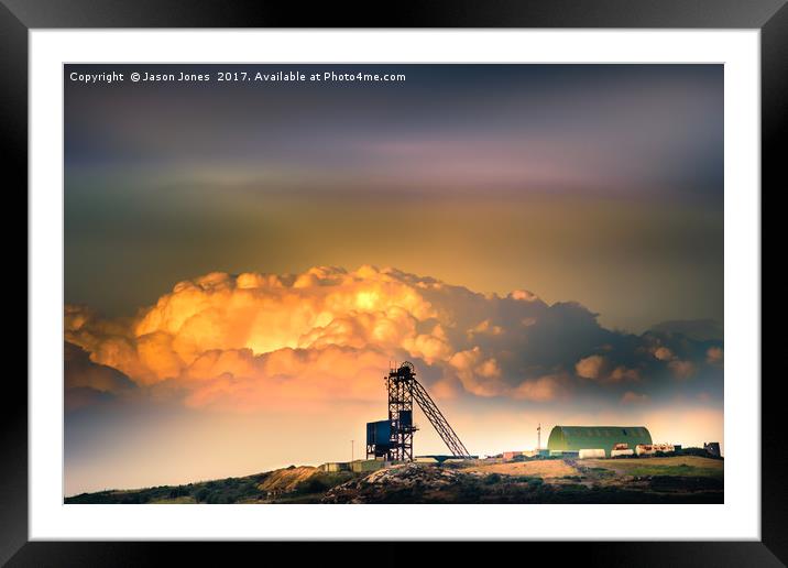 Old Copper Mine on Anglesey Framed Mounted Print by Jason Jones
