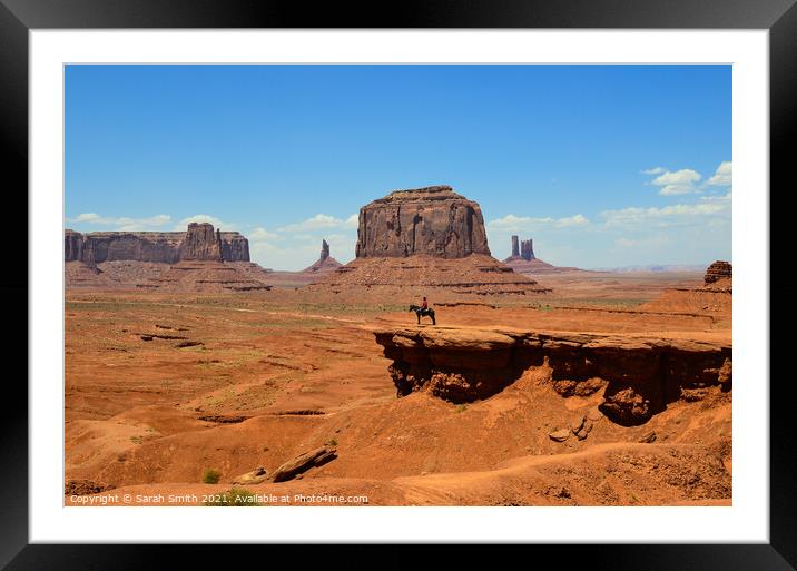 John Ford Point Framed Mounted Print by Sarah Smith