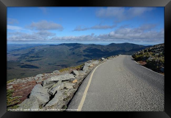 Mount Washington New Hampshire Framed Print by Sarah Smith