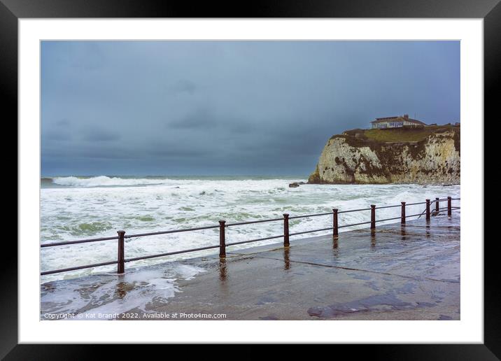 Freshwater Bay, Isle of Wight Framed Mounted Print by KB Photo