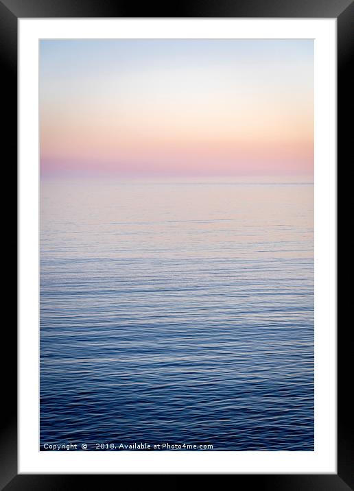 Sunset over Kimmeridge Bay in Dorset, UK Framed Mounted Print by KB Photo