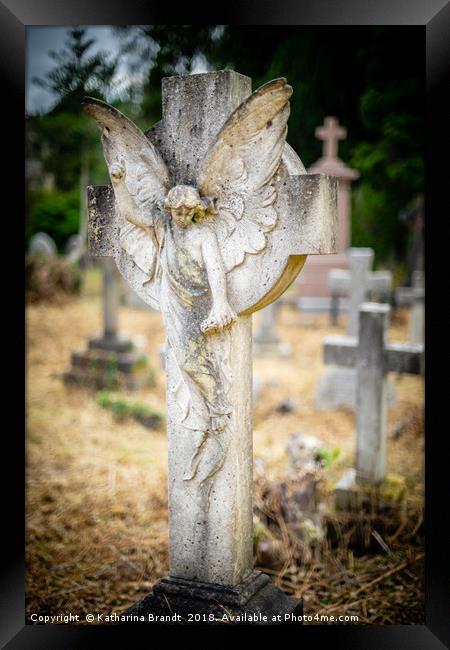 Sacred Angel Framed Print by KB Photo