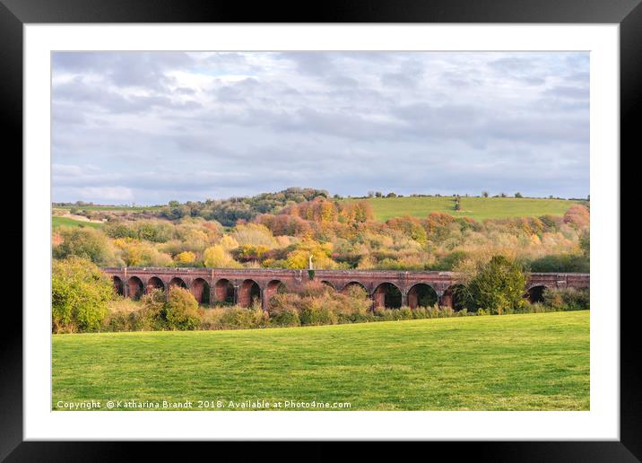 Hockley Viaduct in Hampshire, UK Framed Mounted Print by KB Photo