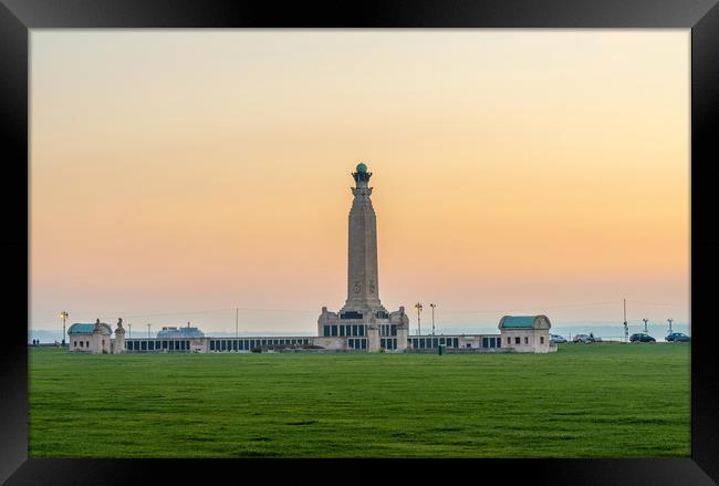 Portsmouth Naval Memorial Framed Print by KB Photo