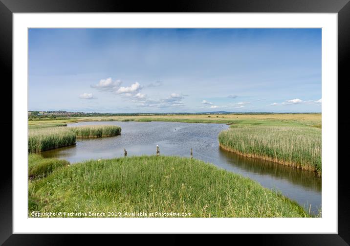 Farlington Marshes Framed Mounted Print by KB Photo