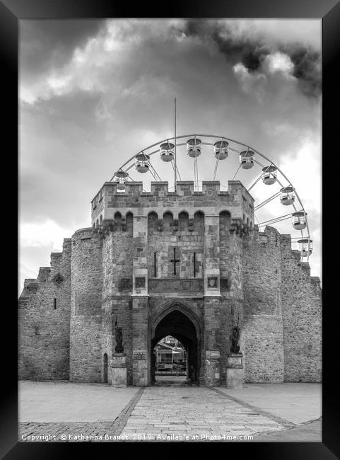  Southampton Bargate Framed Print by KB Photo