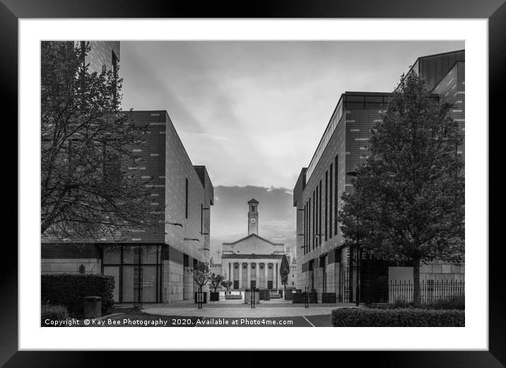 The Timeless Charm of Southampton's Guildhall Squa Framed Mounted Print by KB Photo
