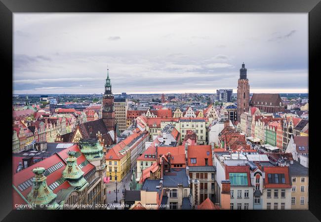 Wroclaw market square Framed Print by KB Photo