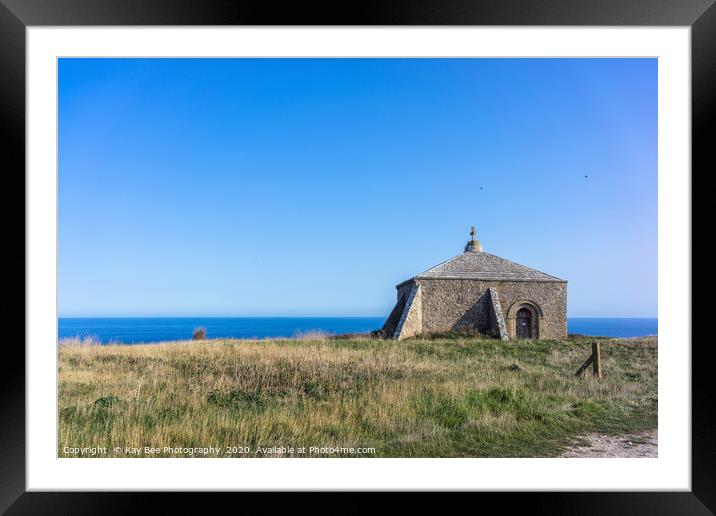 The Chapel of St. Aldhelm in Dorset Framed Mounted Print by KB Photo