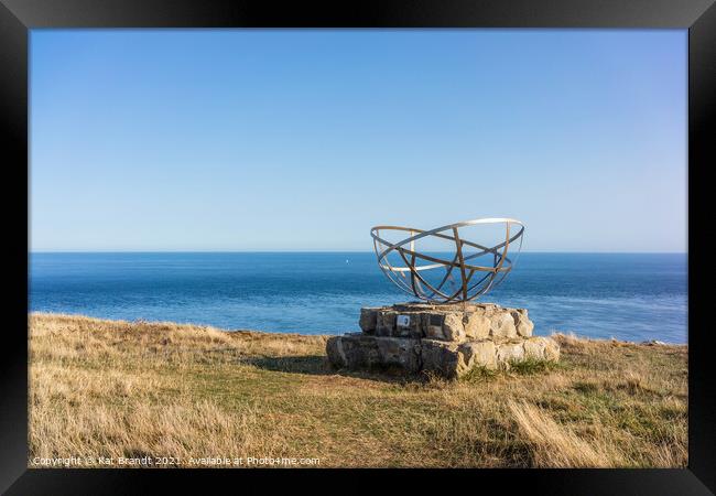 Purbeck Radar at St Aldhelm's Head, Dorset, UK Framed Print by KB Photo