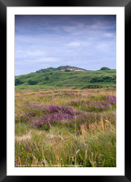 Hengistbury Head Nature Reserve, UK Framed Mounted Print by KB Photo