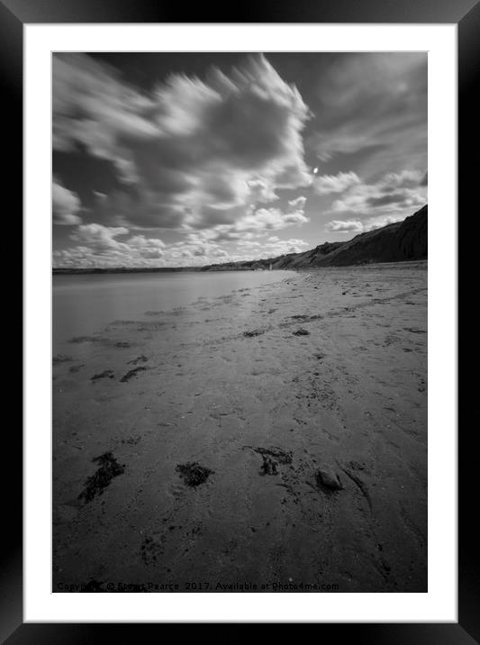 The Beach at Filey Framed Mounted Print by Stuart Pearce