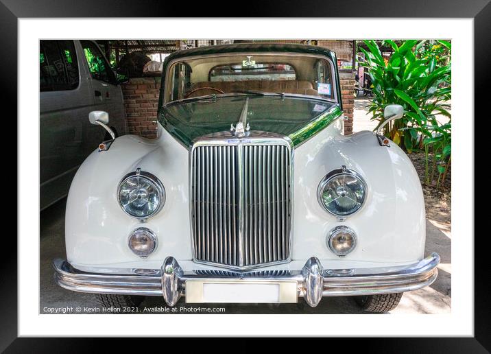 Amstrong Siddeley motor car Framed Mounted Print by Kevin Hellon