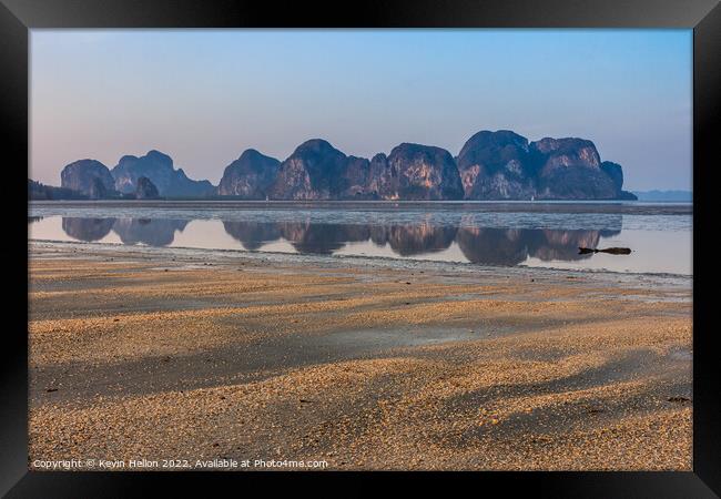 Reflections Framed Print by Kevin Hellon