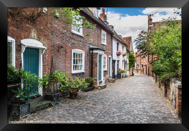 St Mary's Square, Aylesbury, Framed Print by Kevin Hellon