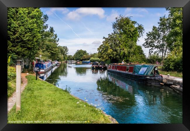 Dudswell Lock 48, Grand Union Canal, Framed Print by Kevin Hellon