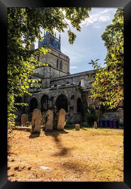 St Mary's CHurch, Framed Print by Kevin Hellon