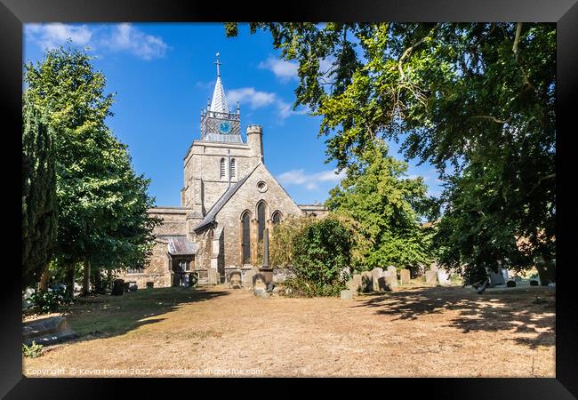 St Mary's CHurch, Framed Print by Kevin Hellon