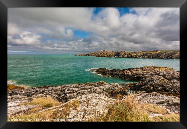 Anglesey coastline, Framed Print by Kevin Hellon