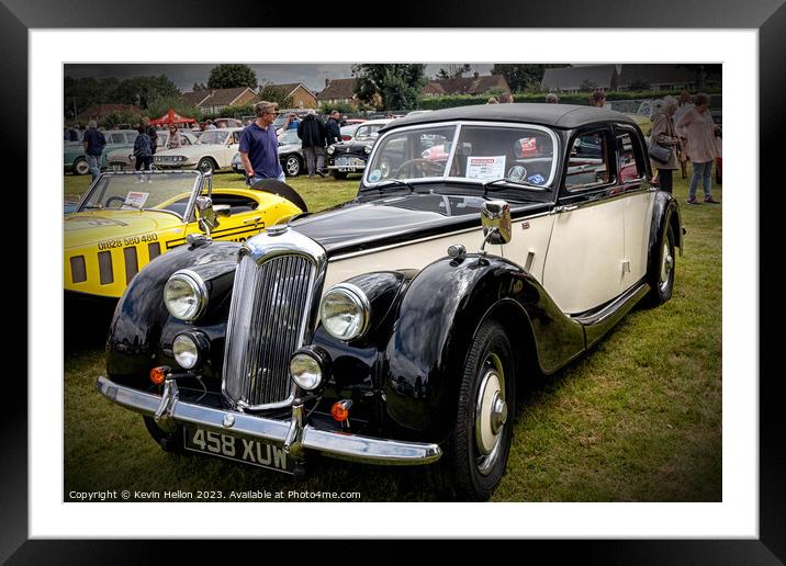 1952 Riley RMB2 Framed Mounted Print by Kevin Hellon