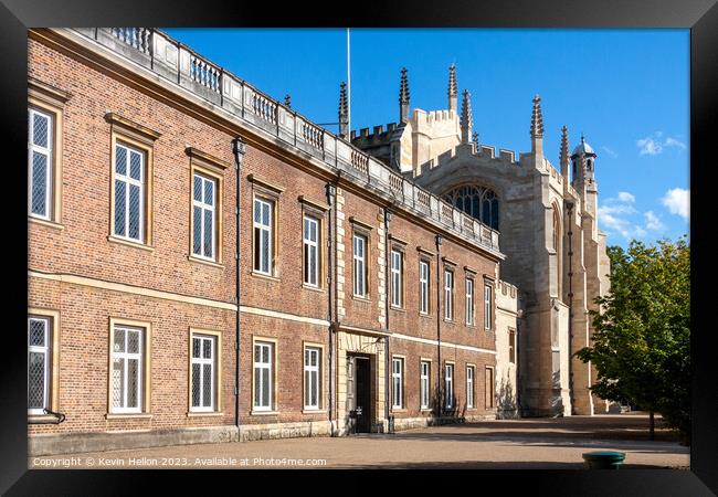 Eton College Public School, Berkshire, England Framed Print by Kevin Hellon