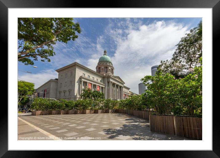 The SIngapore National Art Gallery, Framed Mounted Print by Kevin Hellon