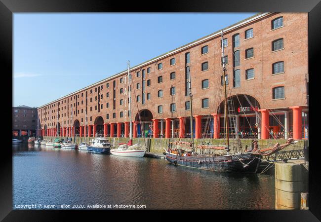 The Tate Museum, Albert Dock Framed Print by Kevin Hellon