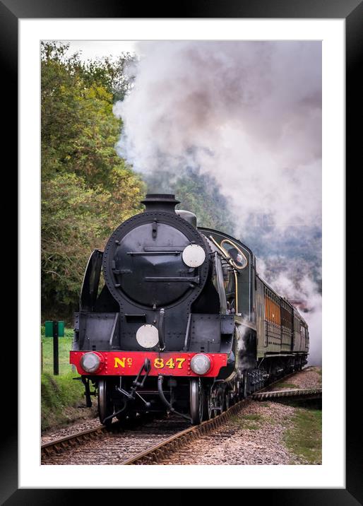 SR S15 Class #847 Framed Mounted Print by Mike Lanning