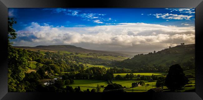 Swaledale Dawn 3 Framed Print by Mike Lanning