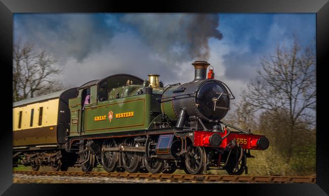 GWR 4555 Framed Print by Mike Lanning