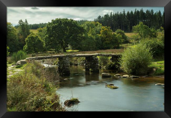 Postbridge Clapper Framed Print by Mal Spain